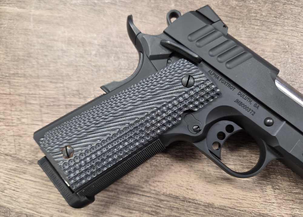 PRE-OWNED - Alpha Foxtrot AF 1911 4.25" 9mm TAC Black-img-6