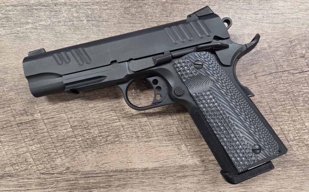 PRE-OWNED - Alpha Foxtrot AF 1911 4.25" 9mm TAC Black-img-2