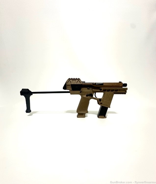 Flux Defense Raider X- RH Brace FDE SilencerCo Threaded Barrel-img-4