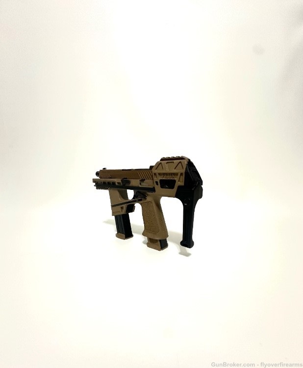 Flux Defense Raider X- RH Brace FDE SilencerCo Threaded Barrel-img-1