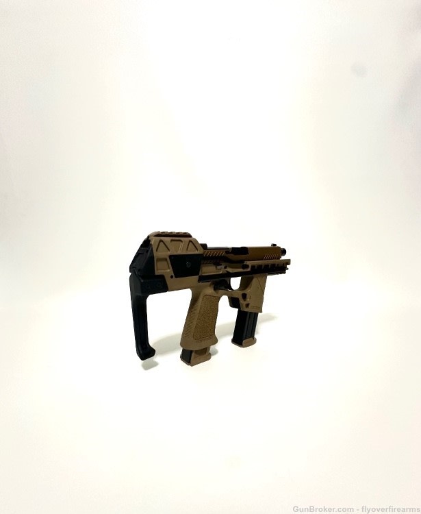 Flux Defense Raider X- RH Brace FDE SilencerCo Threaded Barrel-img-2