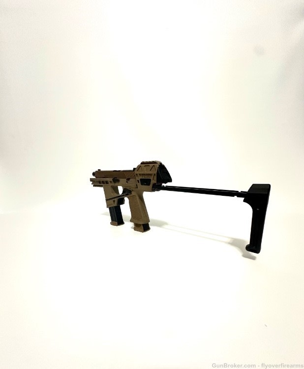 Flux Defense Raider X- RH Brace FDE SilencerCo Threaded Barrel-img-7
