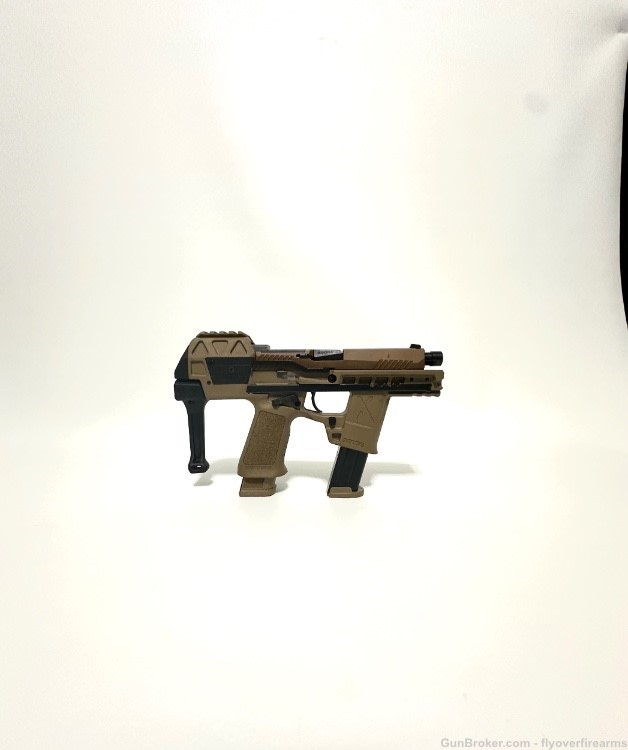 Flux Defense Raider X- RH Brace FDE SilencerCo Threaded Barrel-img-3