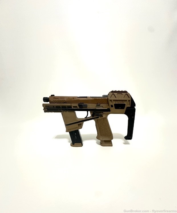 Flux Defense Raider X- RH Brace FDE SilencerCo Threaded Barrel-img-0