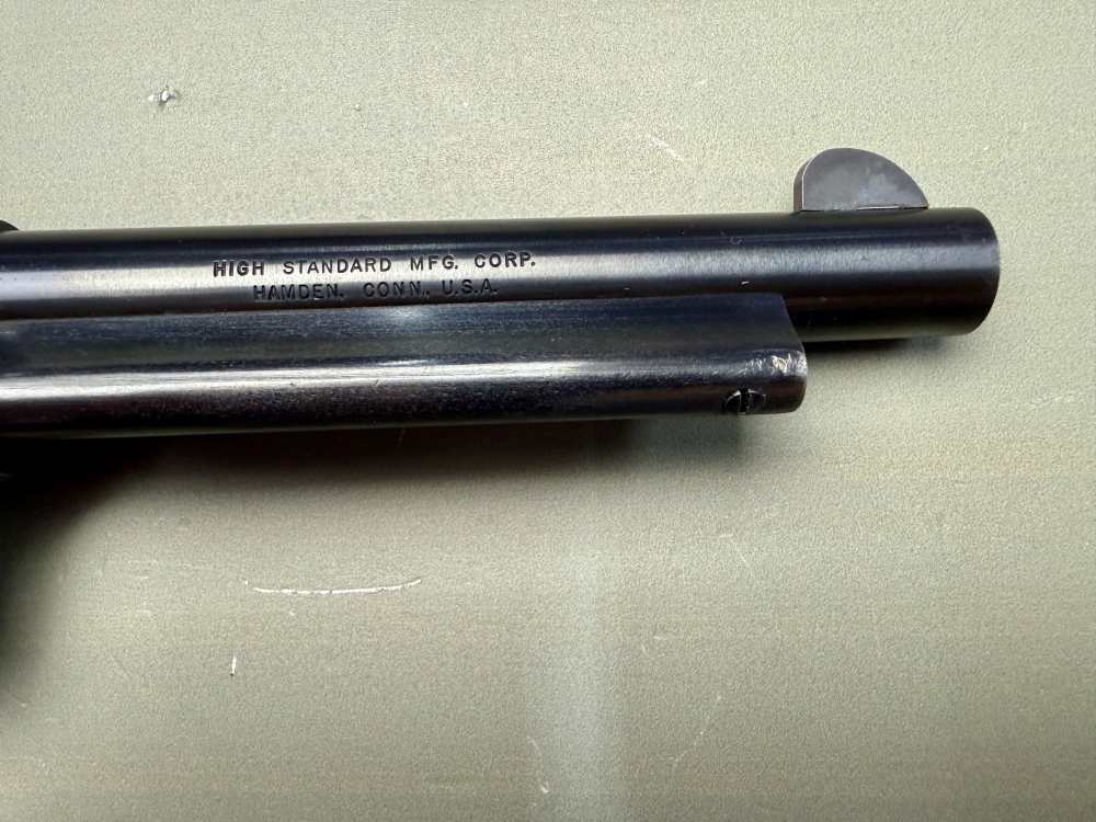 High Standard Double-Nine W-100 .22 Cal 9-Shot Revolver – Early Production-img-4