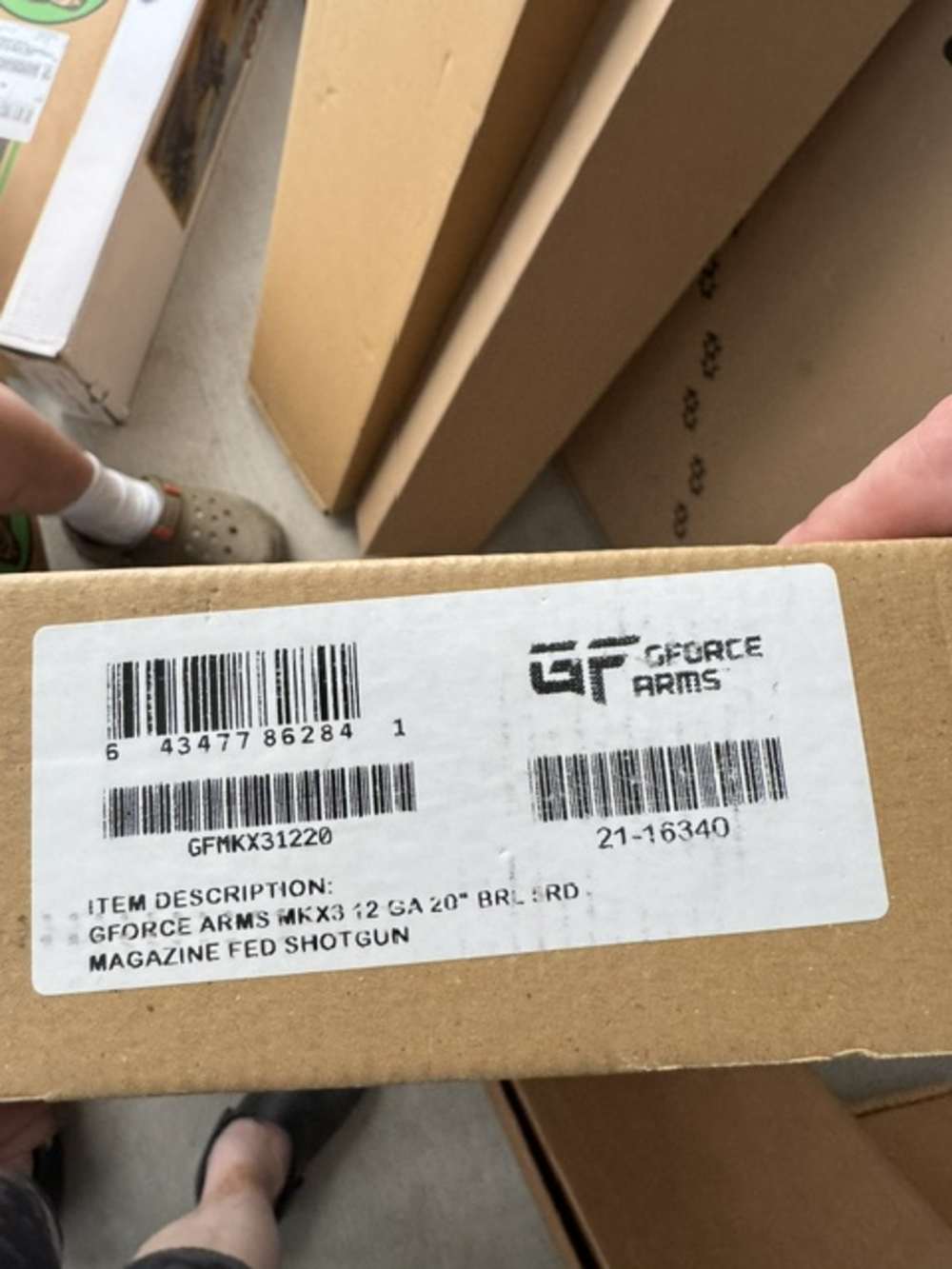 GForce Arms MKX3 Tactical 12 Gauge AR Shotgun AR-12-img-1