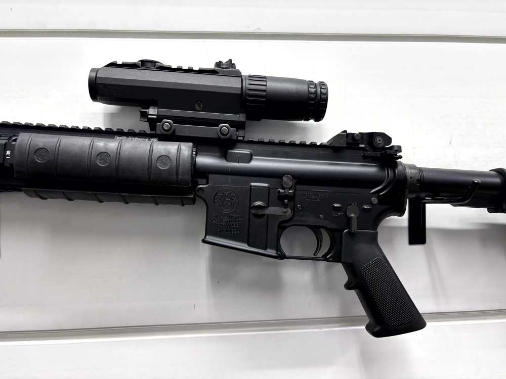 S&W M&P15 with Leupold Mark 4 CQ/T 1-3-14mm Optic - Very good condition!-img-6