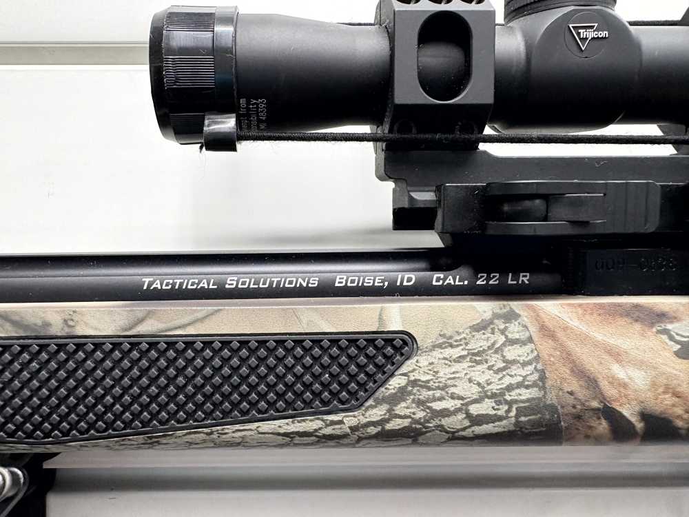 Tactical Solutions KIDD .22LR - Trijicon Optic 1.25-4x24 - w/ bipod!-img-9
