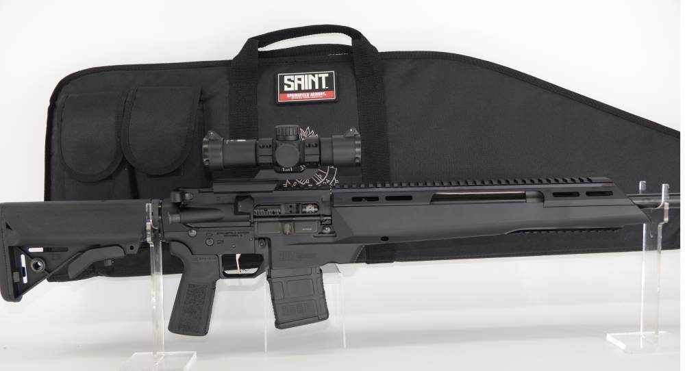 Springfield SAINT Edge ATC Elite .223 AR-15 Rifle Black 18” w/ 3x30 Optic -img-1