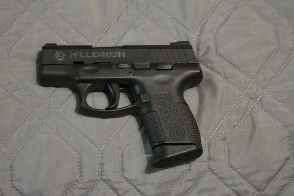 Taurus PT745 Millennium Pro Compact .45 ACP Blue/Black Pistol-img-0