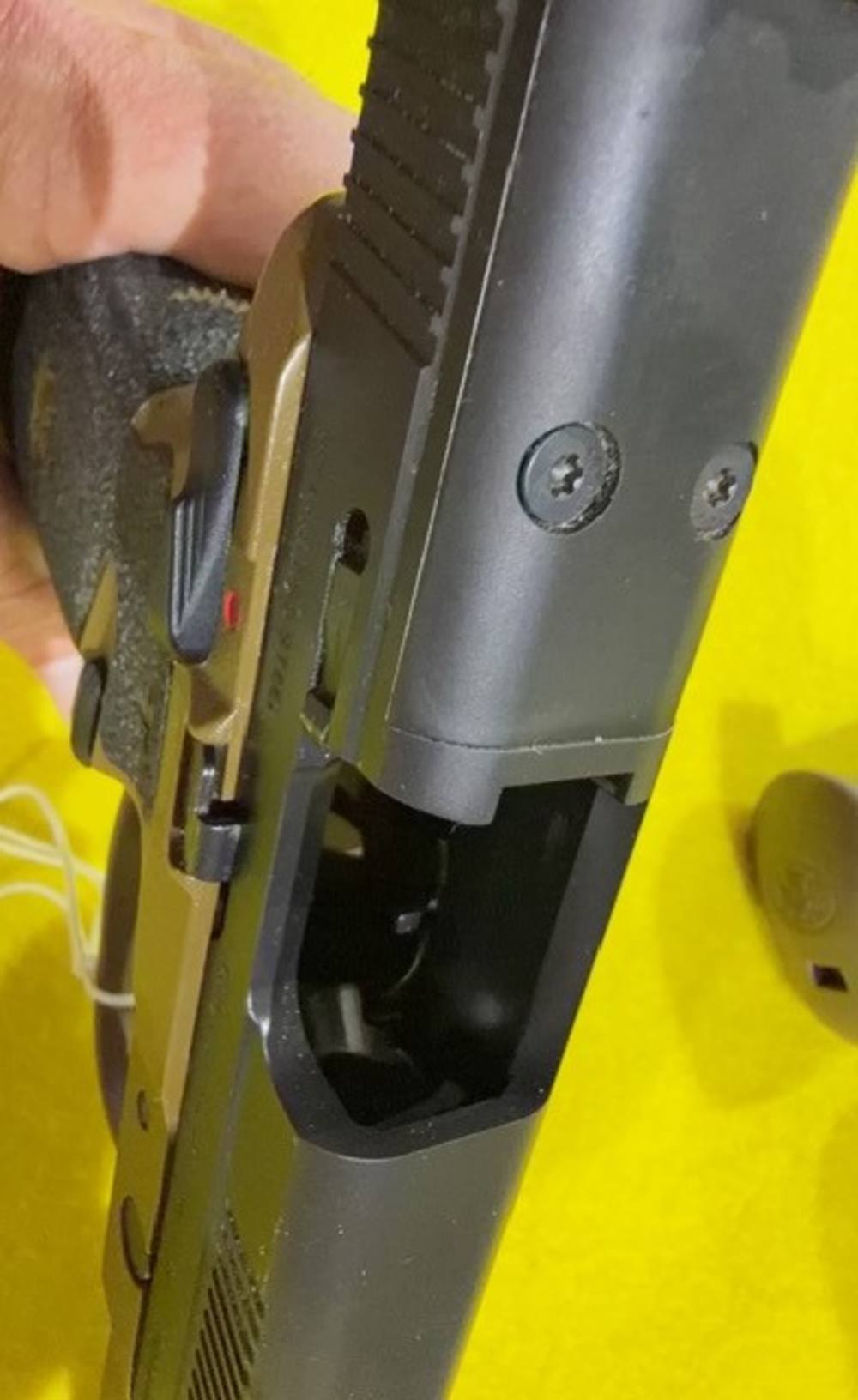 FNX-45, TWO TONE FDE AND BLACK 4.5" BARREL W/ 5 MAGS-img-12