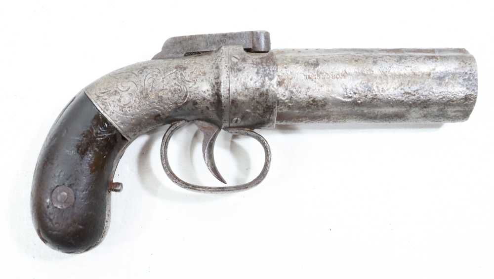 ORG U.S. ALLEN & THURBER 1845 PATENT PEPPERBOX MATCHING-img-0