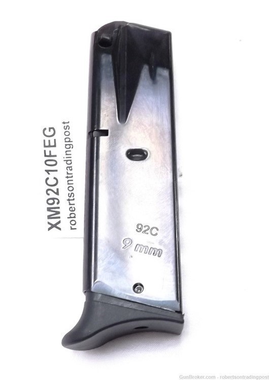 Mec-Gar 9mm 10 rd Magazine fits Beretta 92C also Feg P9R KBI GKK92 R9 Arcus-img-1