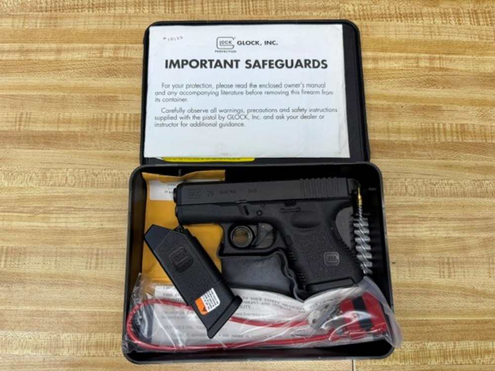Glock Model 26 Gen 3 9MM 3.42" Brl  LNIB   #18122-img-9