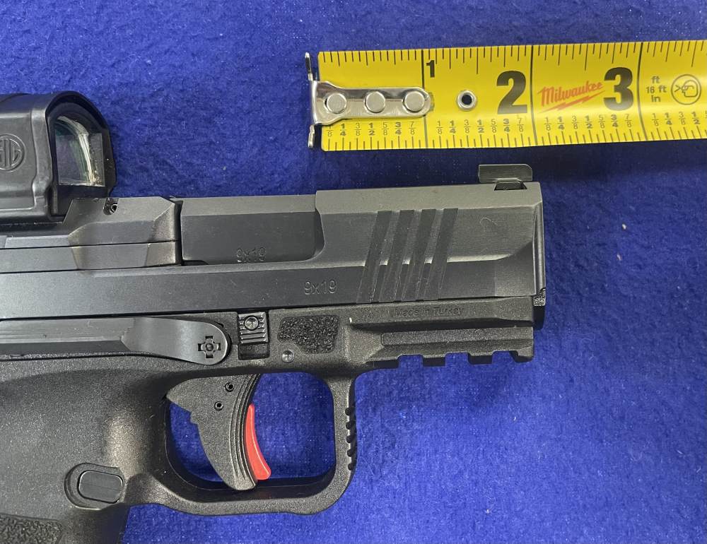 Canik MC9L with SIG Sauer ROMEOZero & Holster-img-10