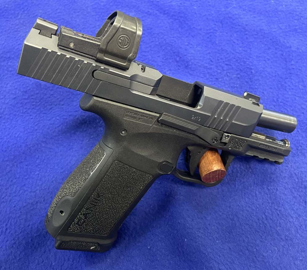 Canik MC9L with SIG Sauer ROMEOZero & Holster-img-3
