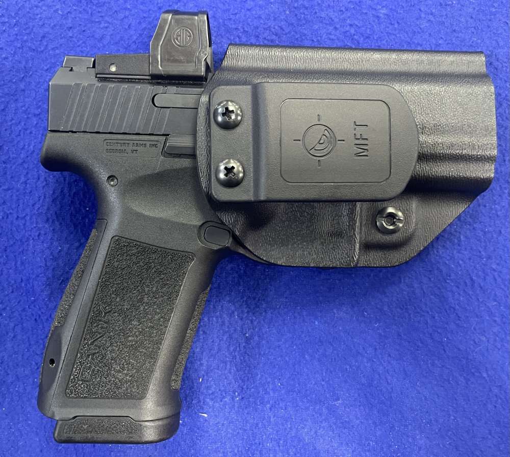 Canik MC9L with SIG Sauer ROMEOZero & Holster-img-9