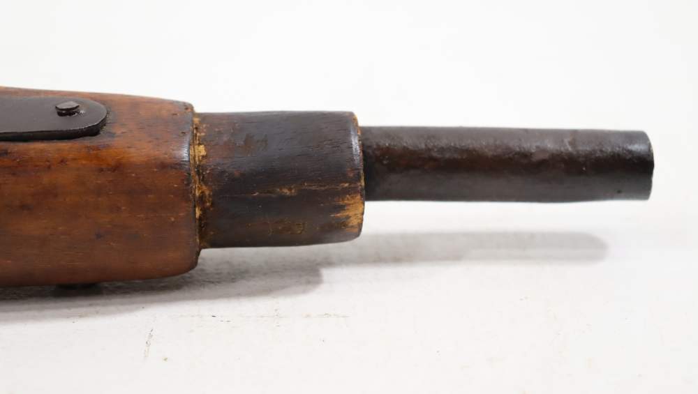 ANTIQUE PERCUSSION PISTOL UNKNOWN MAKER AND CALIBER-img-6