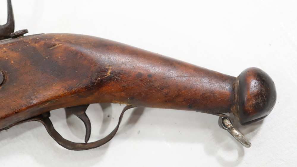 ANTIQUE PERCUSSION PISTOL UNKNOWN MAKER AND CALIBER-img-8