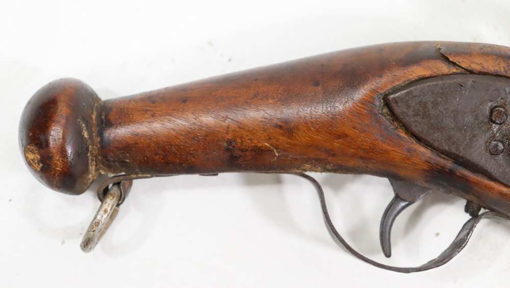 ANTIQUE PERCUSSION PISTOL UNKNOWN MAKER AND CALIBER-img-2