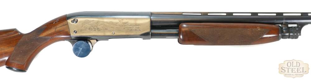 Ithaca 37S Engraved 20 Gauge Pump Action Shotgun MFG 1937-1955 Cutts Comp-img-5