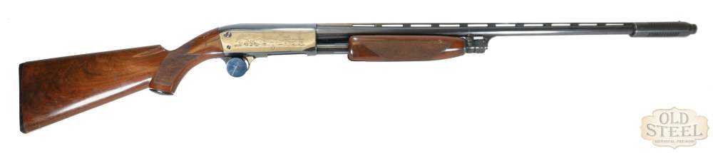Ithaca 37S Engraved 20 Gauge Pump Action Shotgun MFG 1937-1955 Cutts Comp-img-2