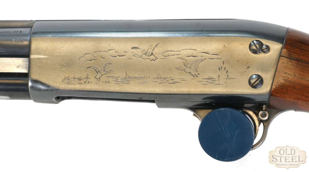 Ithaca 37S Engraved 20 Gauge Pump Action Shotgun MFG 1937-1955 Cutts Comp-img-10