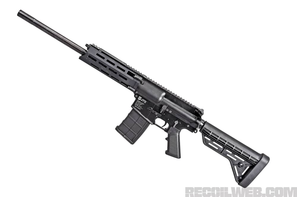JTS M12AR 12 Gauge Semi-Auto Shotgun w/ 2x 5rd mags, Black-img-0