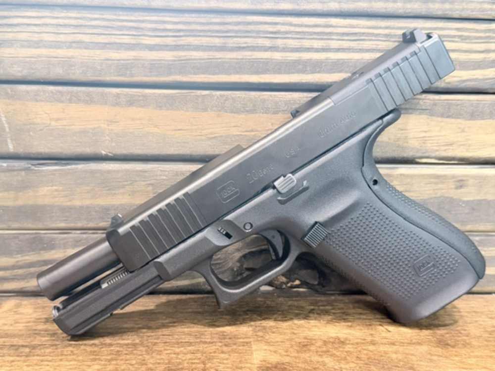 GLOCK 20 GEN 5 MOS 4.5”BBL 10MM PISTOL W/ 3 MAGS & CASE *NR*PENNY*-img-5