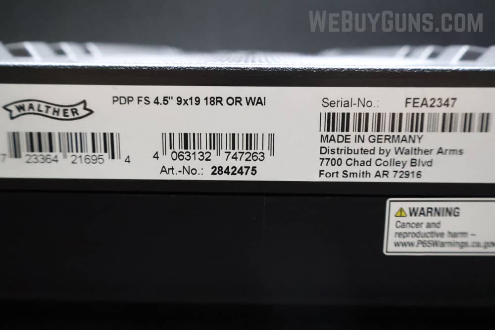 Walther PDP Full Size OR Semi-Automatic Pistol 9mm Parabellum-img-20