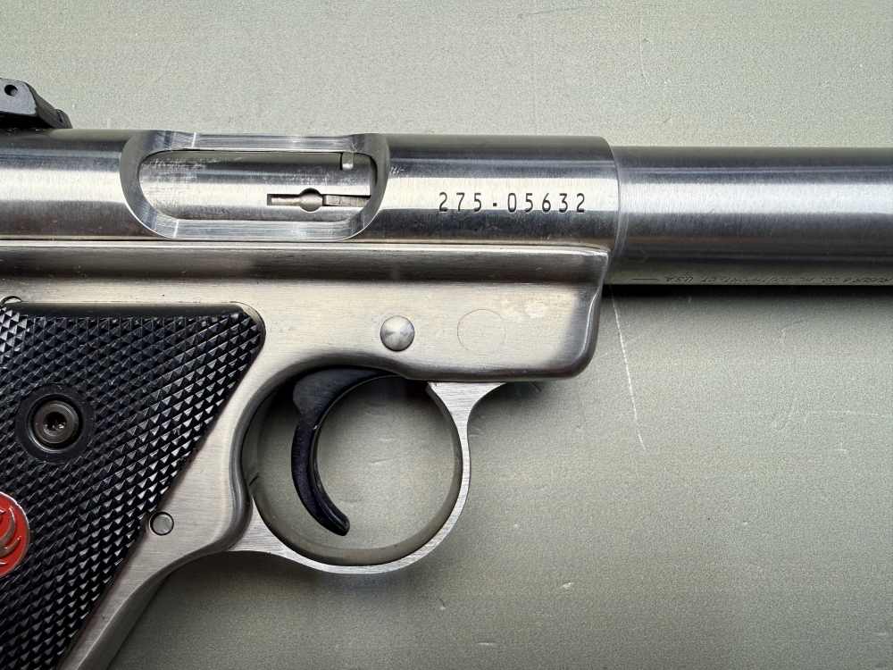 Ruger Mark III Target .22 LR Stainless 5.5” Bull Barrel – Ruger Case-img-7