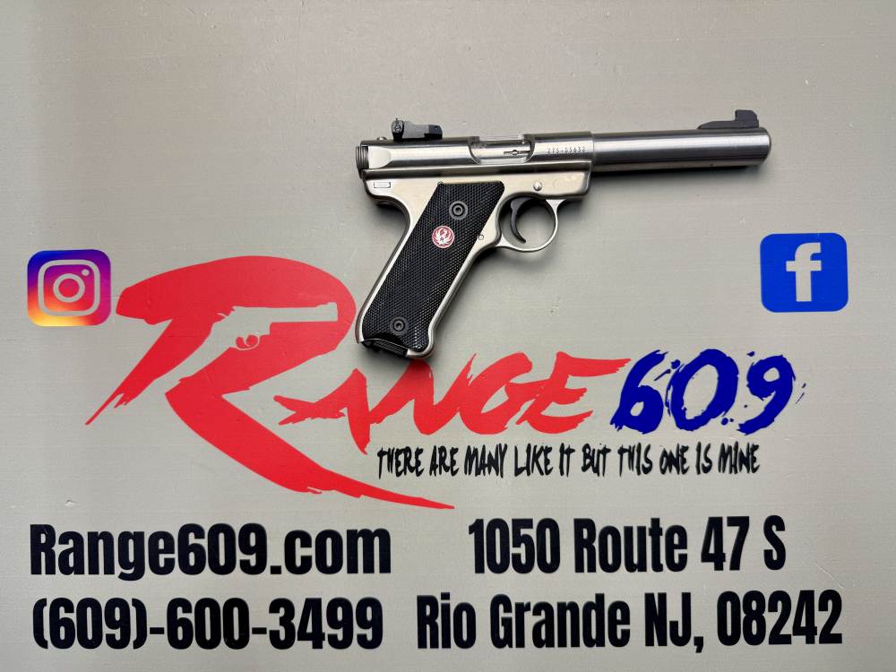 Ruger Mark III Target .22 LR Stainless 5.5” Bull Barrel – Ruger Case-img-2