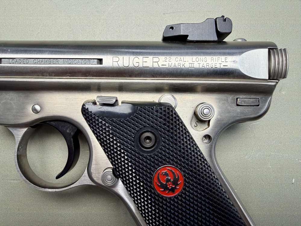 Ruger Mark III Target .22 LR Stainless 5.5” Bull Barrel – Ruger Case-img-10