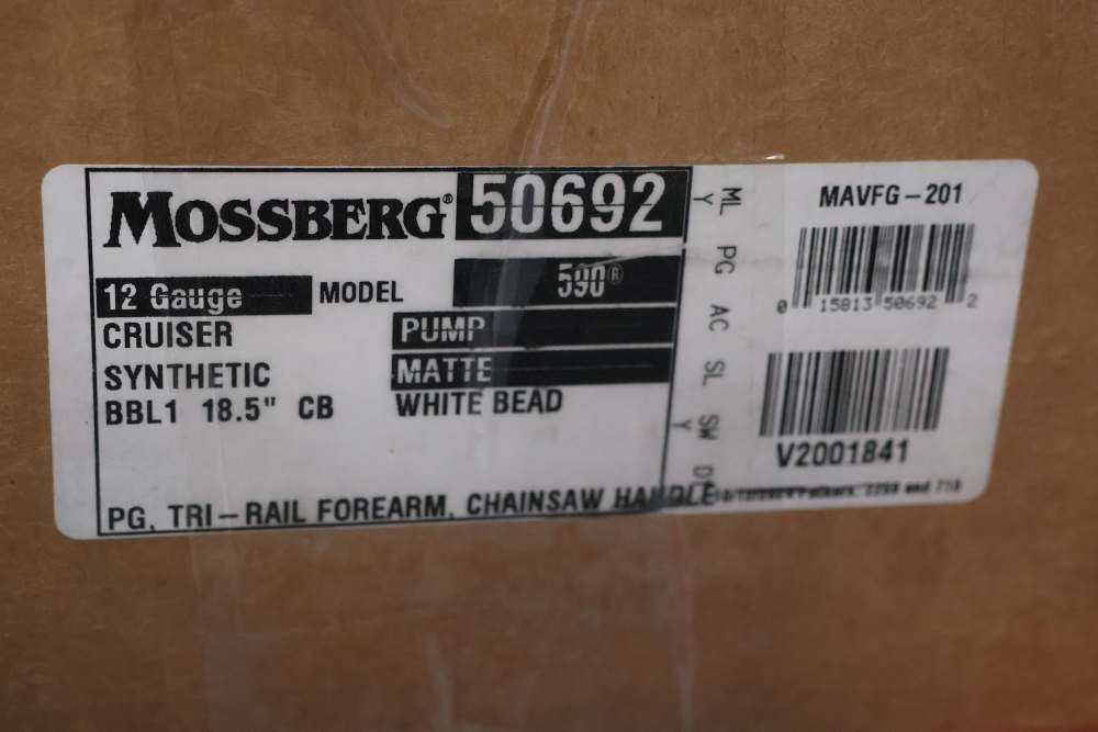 Mossberg Model 590 Cruiser Chainsaw 3" 12GA 18.5" w/ Box - NEW --img-4