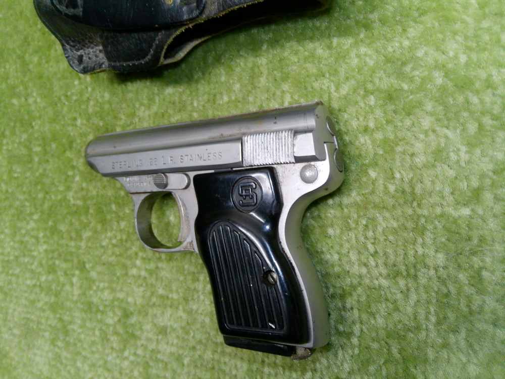 Sterling Arms 22LR Stainless X2 Mags 2" Nice Shape!-img-1