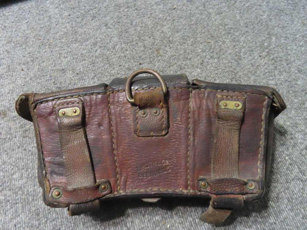 WWI US ARMY AND GERMAN AMMO POUCH-MESS KIT-LEGGINGS-MEAT TIN-PUTTEE-img-18