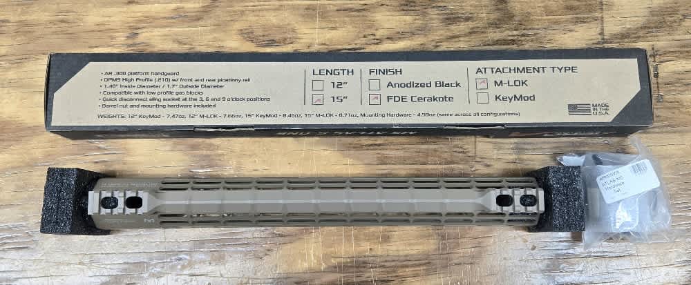 NOS Aero Precision M5 ATLAS S-ONE 15" HG FDE-img-1
