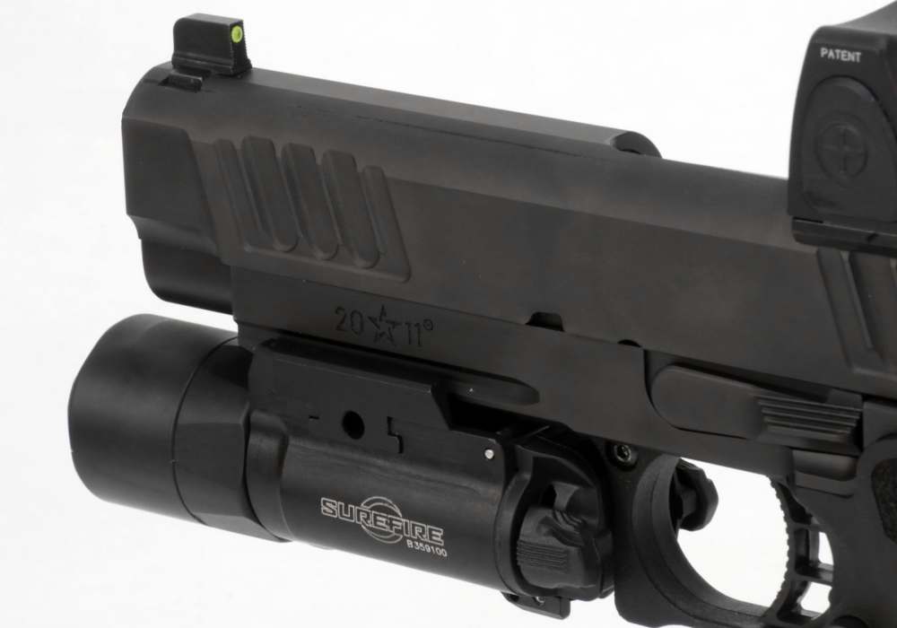 Staccato 2011P Pistol 9mm Trijicon RM06 Surefire X300 Pre Owned-img-7