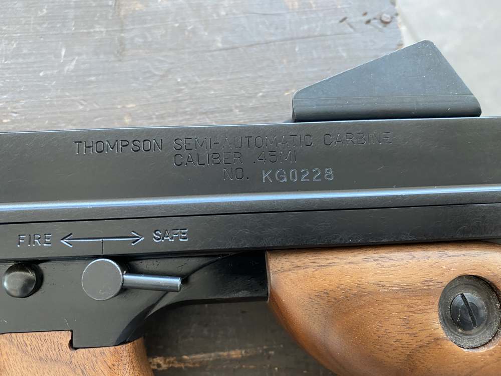 Auto Ordnance Thompson Carbine 45 ACP Great Condition No Reserve Auction-img-20