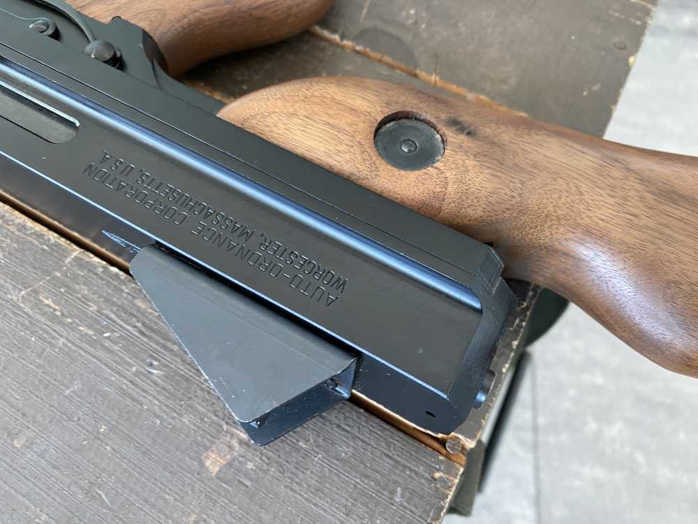 Auto Ordnance Thompson Carbine 45 ACP Great Condition No Reserve Auction-img-39