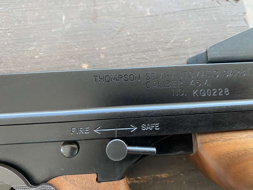 Auto Ordnance Thompson Carbine 45 ACP Great Condition No Reserve Auction-img-18