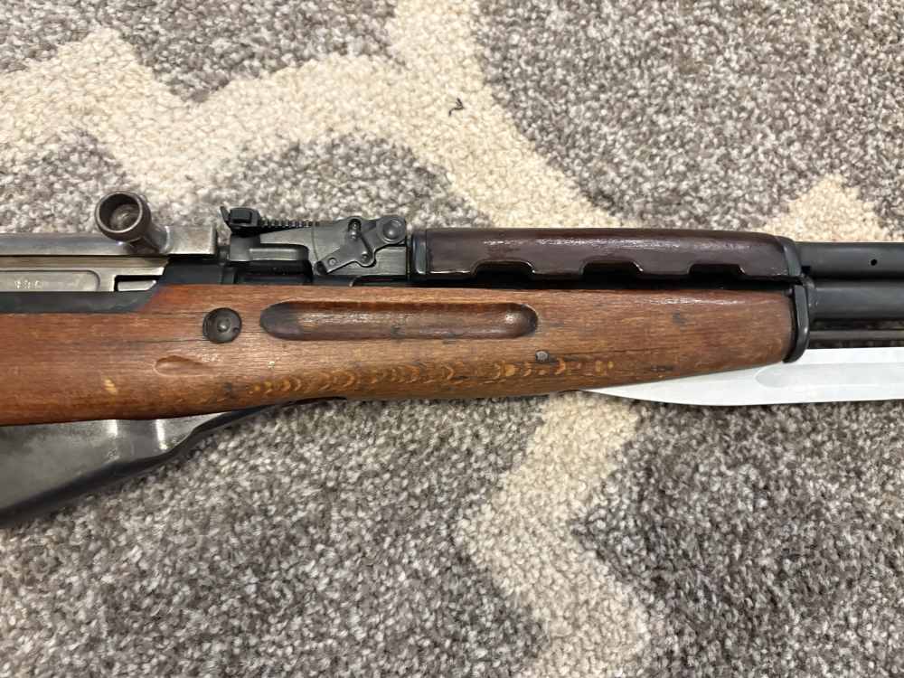 Romanian SKS Model 56 7.62x39 20.5” Semi Auto numbers matching RARE!-img-11