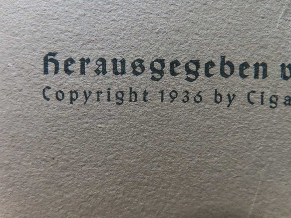 ORIGINAL WWII GERMAN CIGARETTE CARD ALBUM "DIE DEUTSCHE WEHRMACHT"-1936-img-3