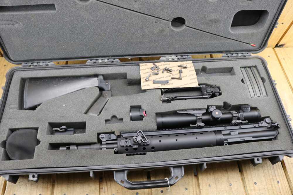 MK12 MOD 0 Deployment Kit USGI Leupold Vari-X Scope Colt M16 AR15 M4 SOPMOD-img-0