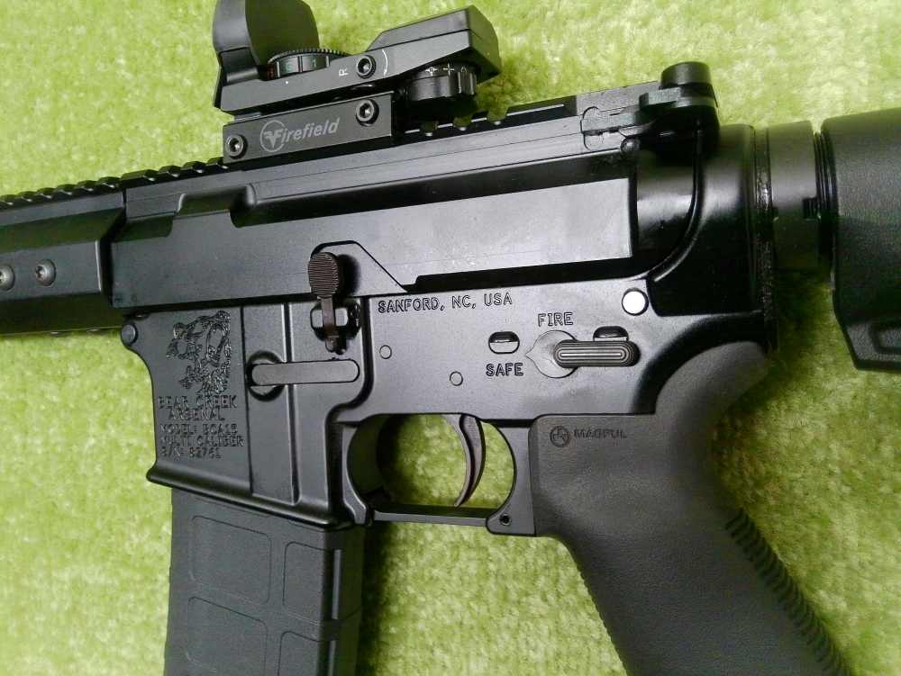 Bear Creek BCA15 5.56NATO 16" w/ Firefield Red/Green Dot Nice Shape!-img-4