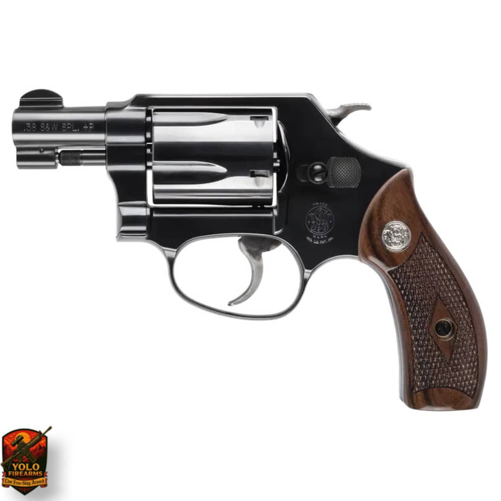 Smith & Wesson Model 36 Classic .38 Special, 1.875", Wood Grips, NIL-img-1