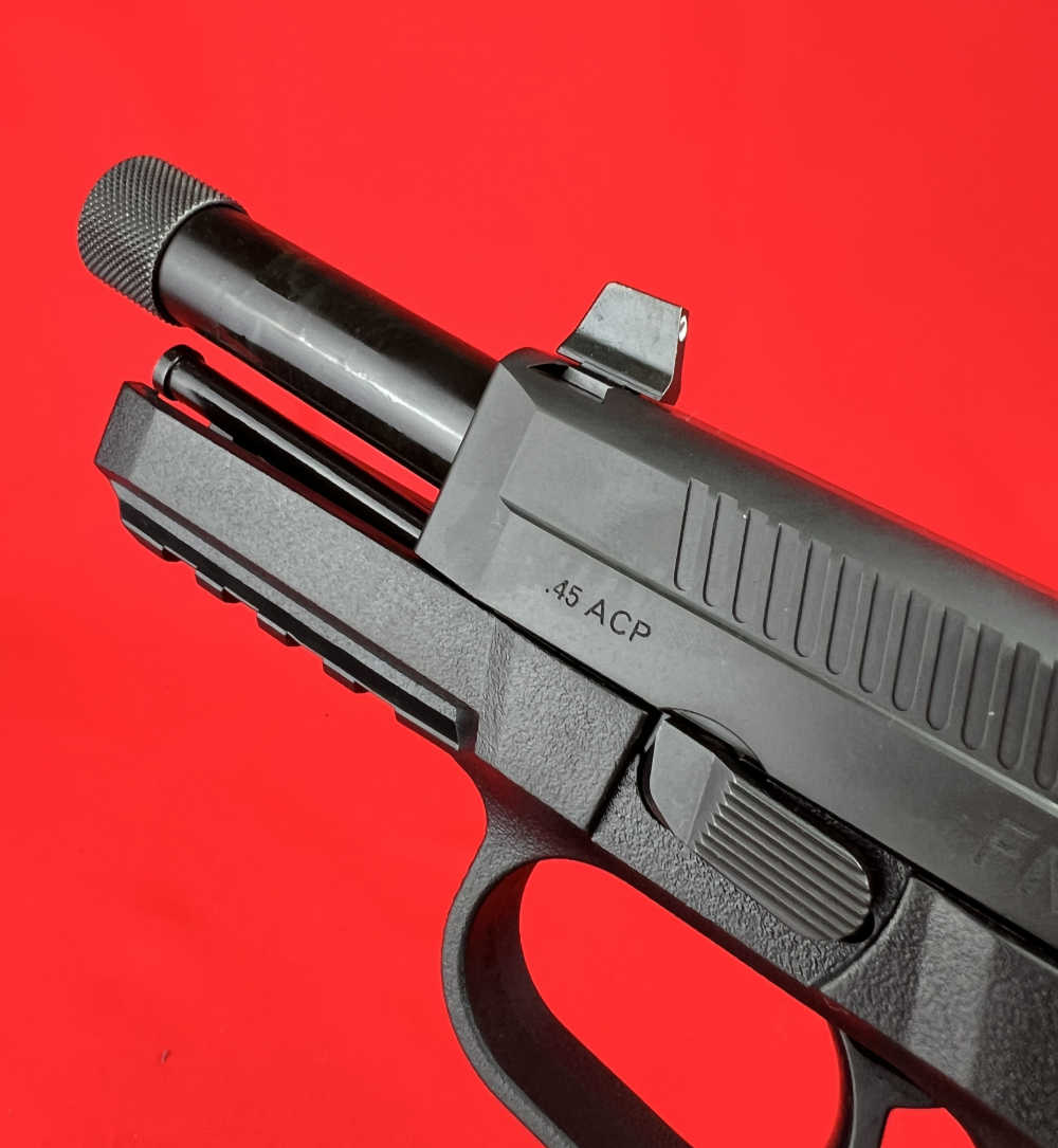 FN FNX-45 TACTICAL .45ACP Pistol with Trijicon Red Dot-img-3