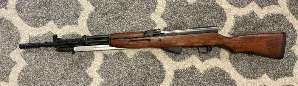 Zastava Yugo M59/66 SKS - 7.62x39 w/ bay o & grenade launcher numbers match-img-0