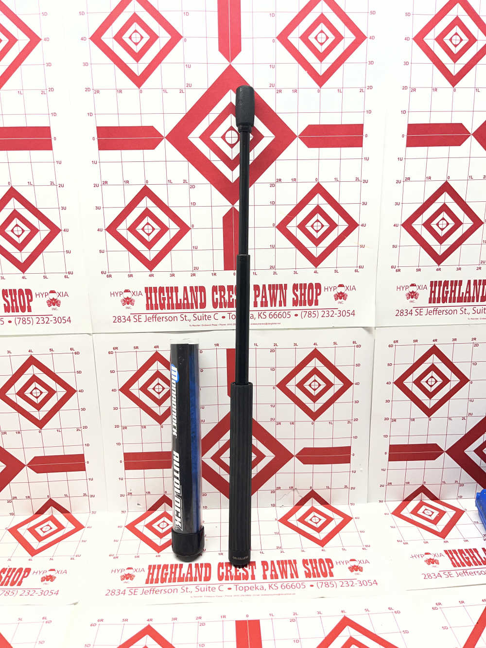 NIB Monadnock Autolock 9152F Expandable Baton 22in SuperGrip ASP Blackjack -img-1