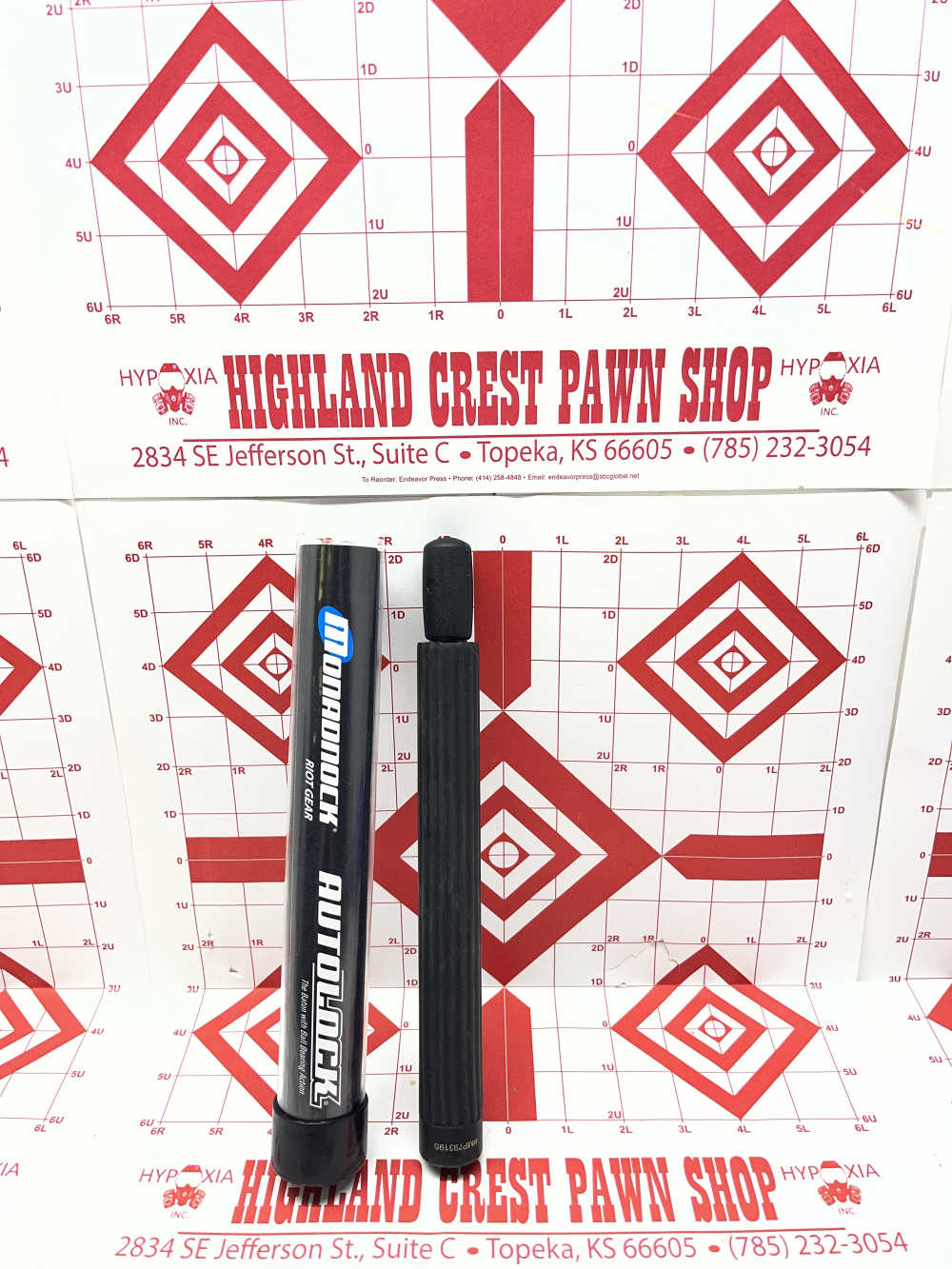 NIB Monadnock Autolock 9152F Expandable Baton 22in SuperGrip ASP Blackjack -img-0